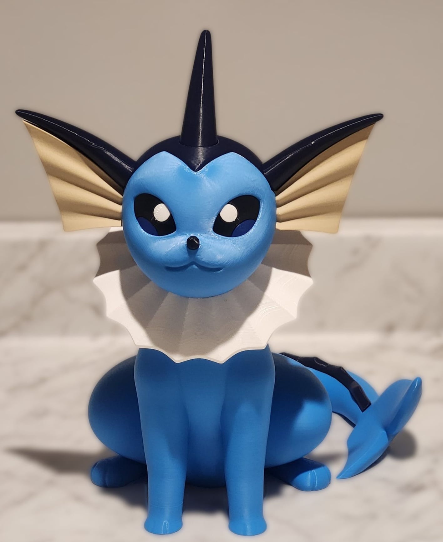 Vaporeon By Colors 3d model