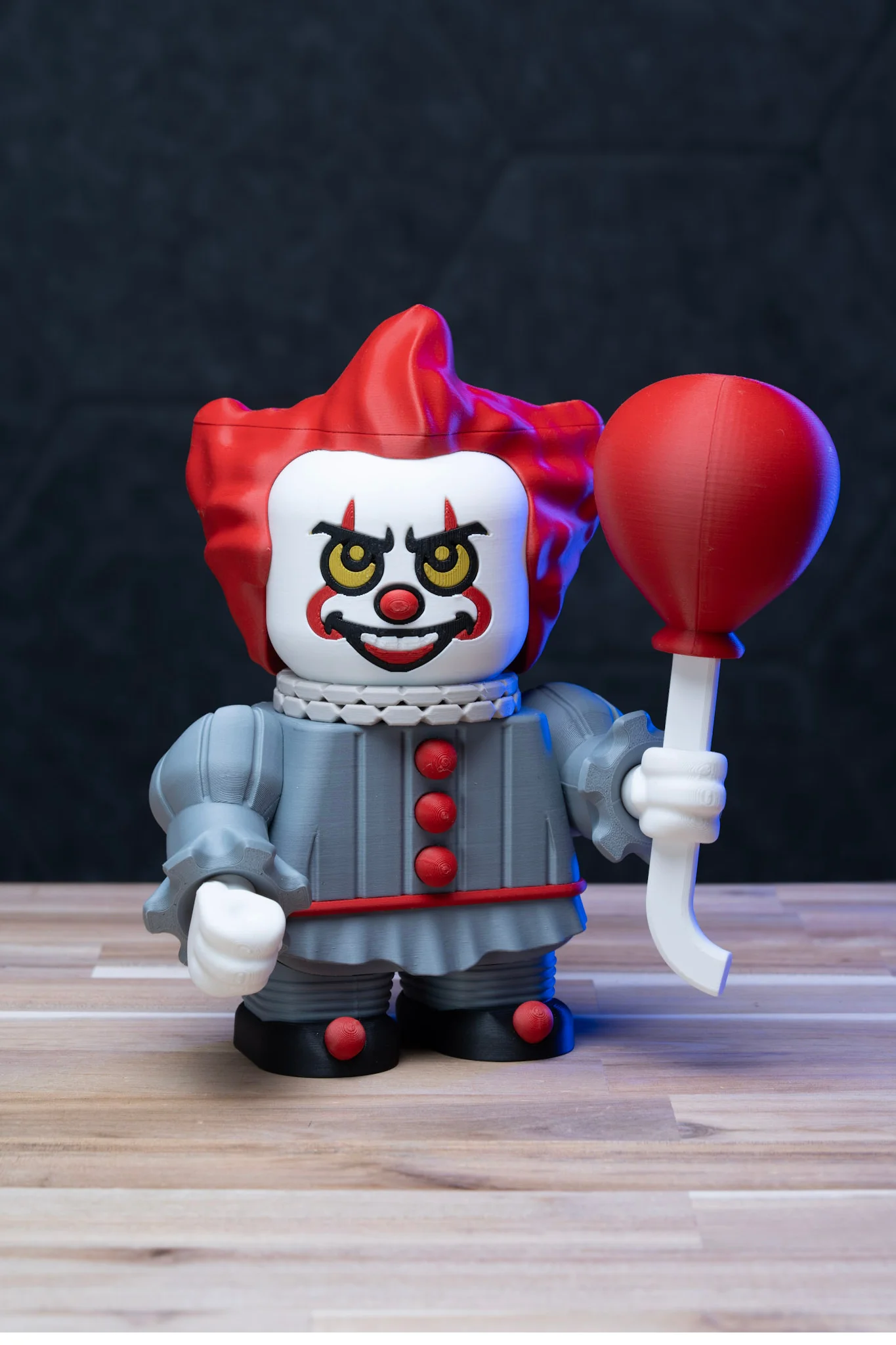 Chunkywise - It Pennywise Kit | No Supports, No AMS, No Glue 3d model