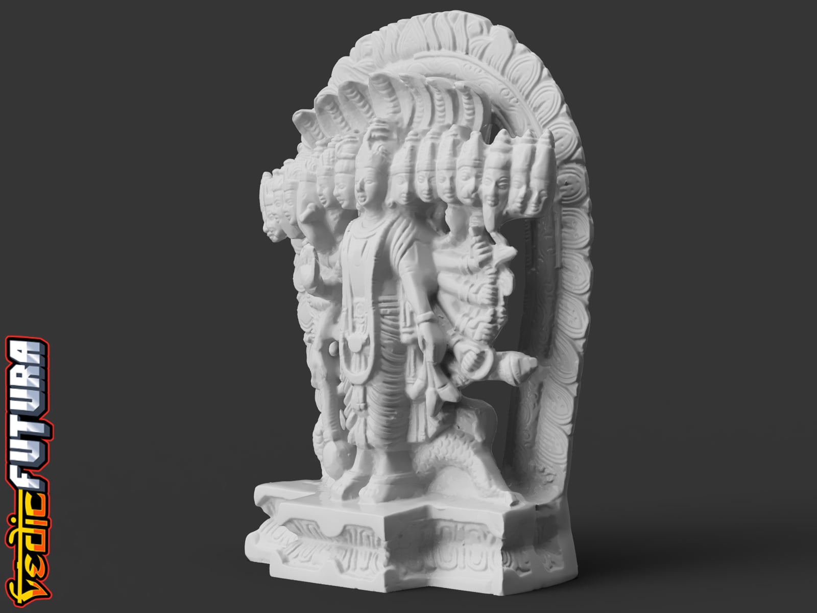 Universal form of Vishnu 3d model