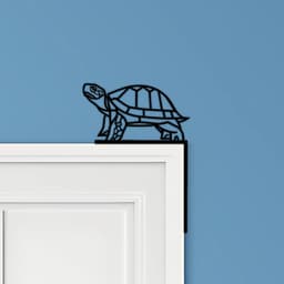 Turtle Door Corner Decor 3d model