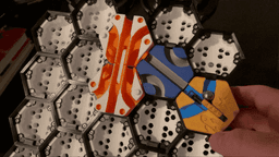 Hextraction Quintuple Lane Tile 3d model