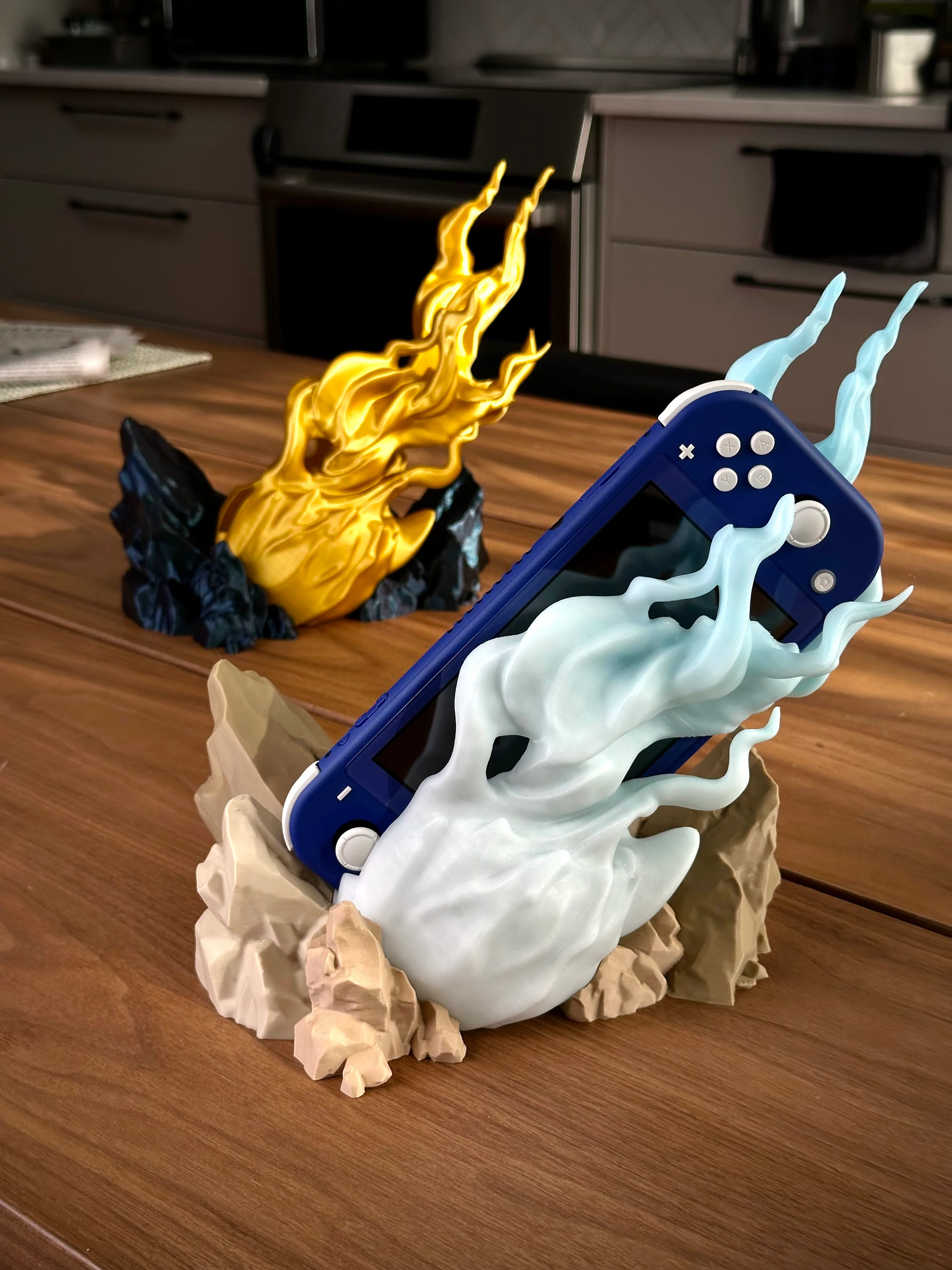 Switch Lite Fireball Dock 3d model