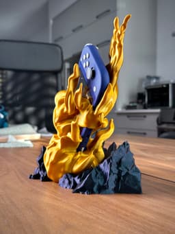 Switch Lite Fireball Dock 3d model