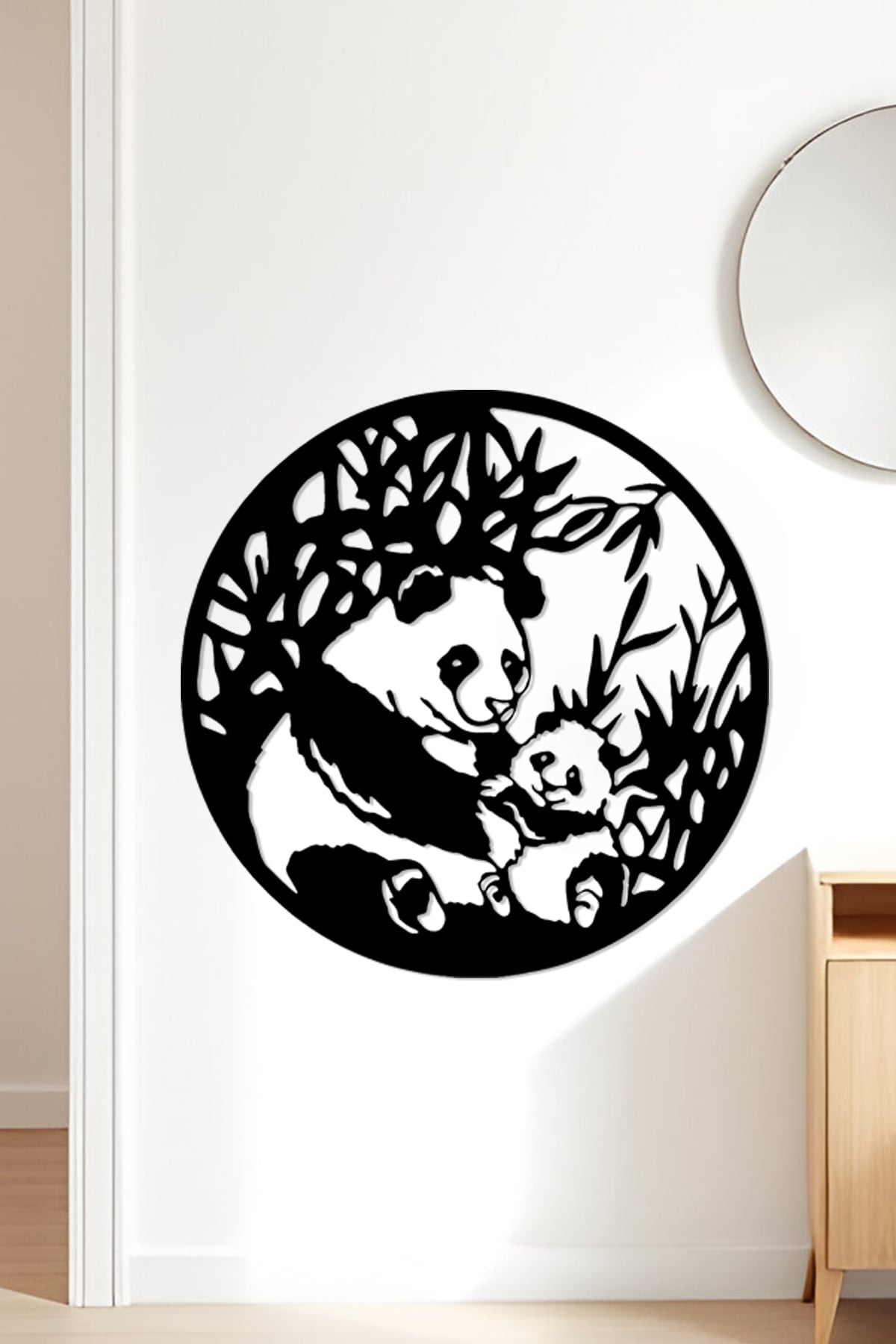 Panda Wall Art, Wall Decor, Home Decor 3d model