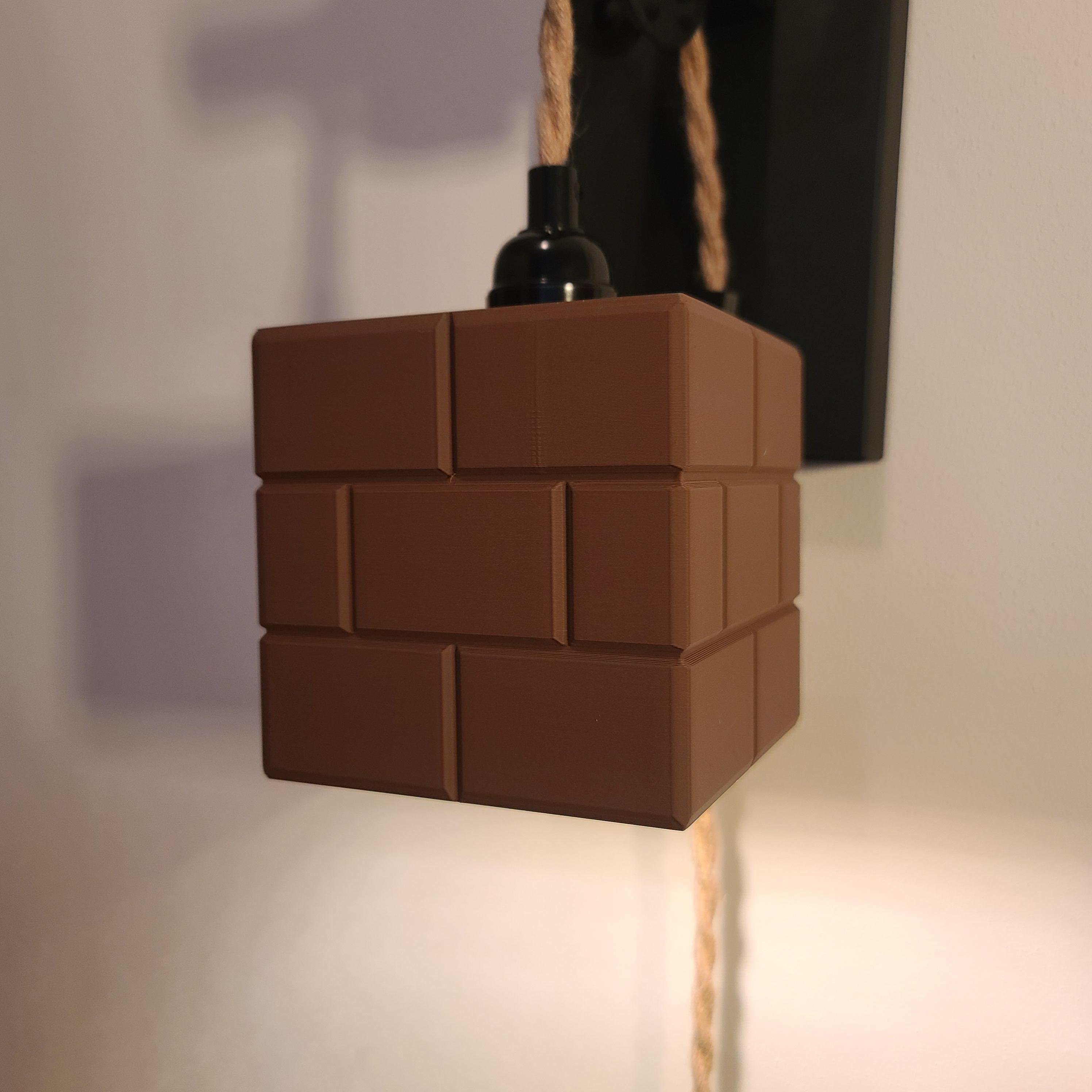 Brick Lamp Shade  3d model