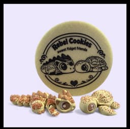 Rebel Cookie Friends - Peanut Butter Blossom Dragon and Sugar Cookie Turtle 3d model