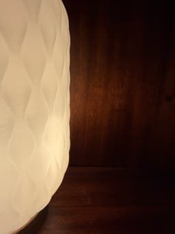 Use minimum 0.7mm line width, 0 bottom layers, vase mode on 3d model