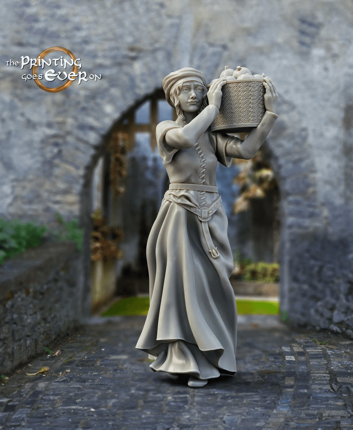 Female Commoner - Townsfolk Collection 3d model