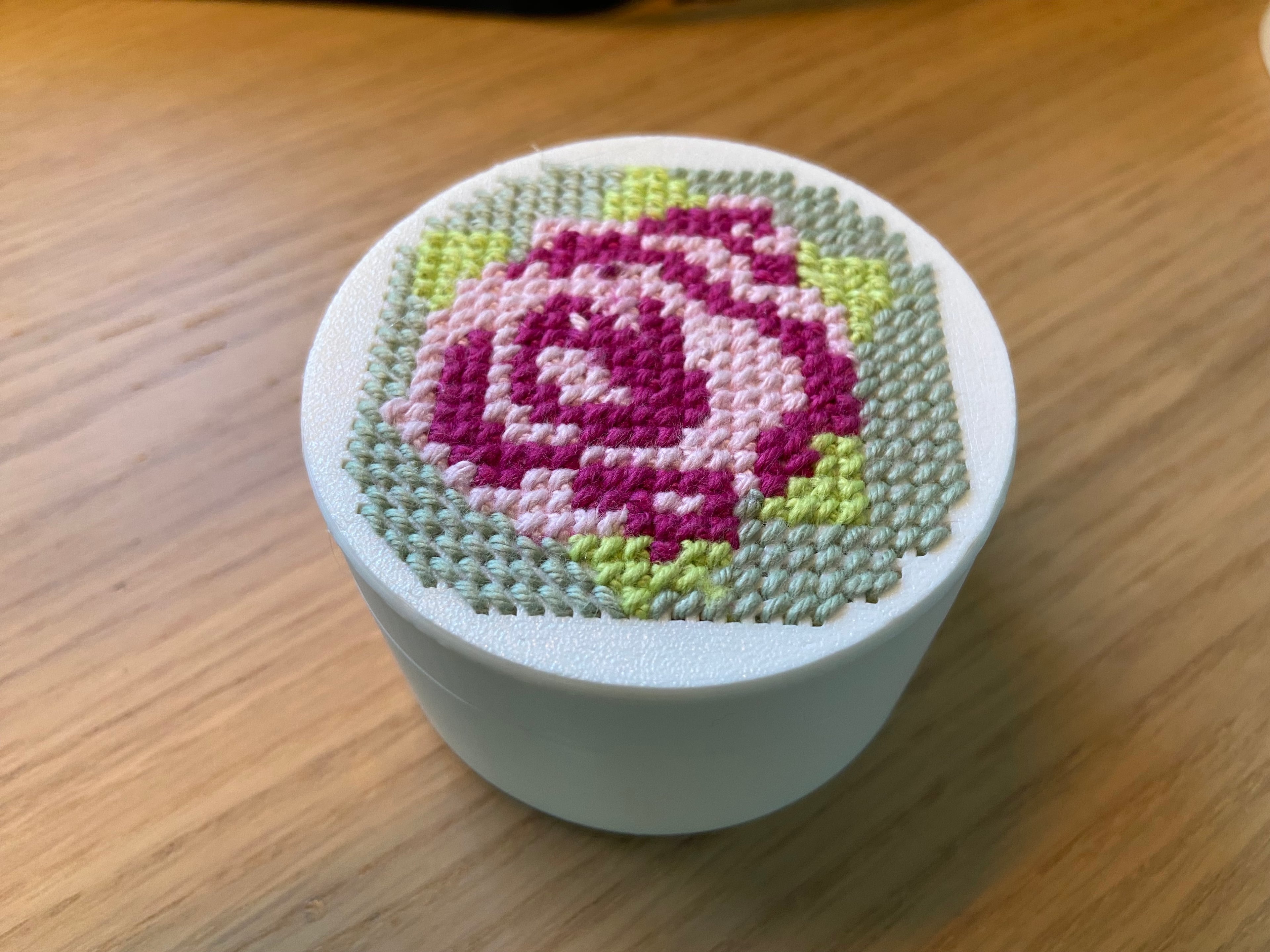 Cross Stitch Box 3d model