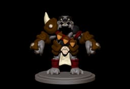 Colonel Bladger 3d model