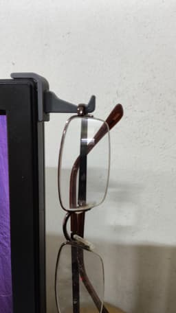 Monitor side hook (sturdy) 3d model