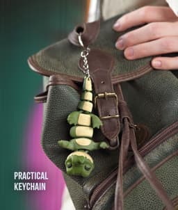 Alfie, the Flexi Alligator - Magnetic Hand-Holding Companion 3d model