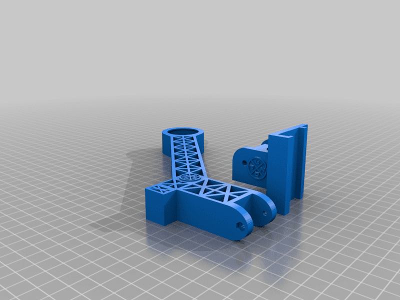CR-6 SE Foldable Filament holder for Ender 3 Pro 3d model