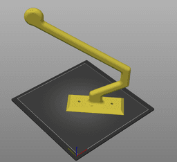 Fursuit Wall mount hang - drill-less 3d model