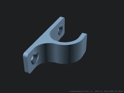 Fully Customizable Hook 3d model