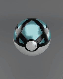 Net Ball Pokeball - Fan Art 3d model