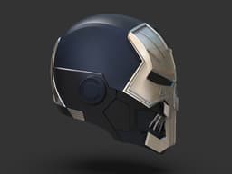 Iron Man Punisher Helmet 3d model