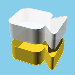 Camera (model 2), nestable box (v1) 3d model