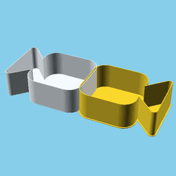 Camera (model 2), nestable box (v1) 3d model
