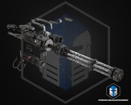 HD2 Maxi Gun - 3D Print Files 3d model