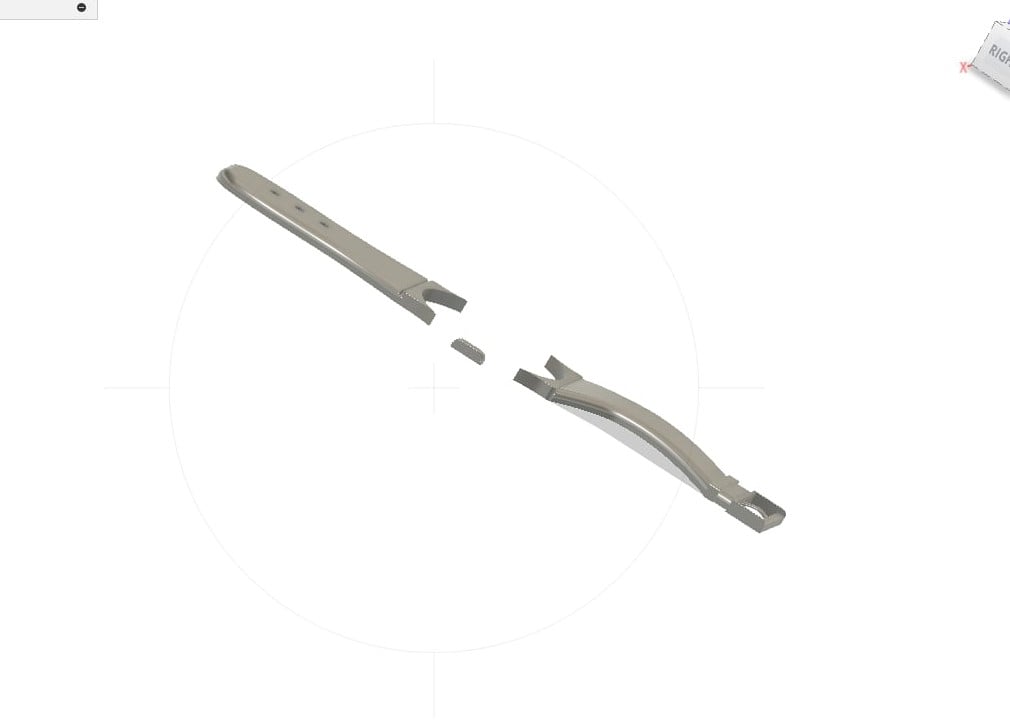 Ikea Big Size Watch Strap 3d model