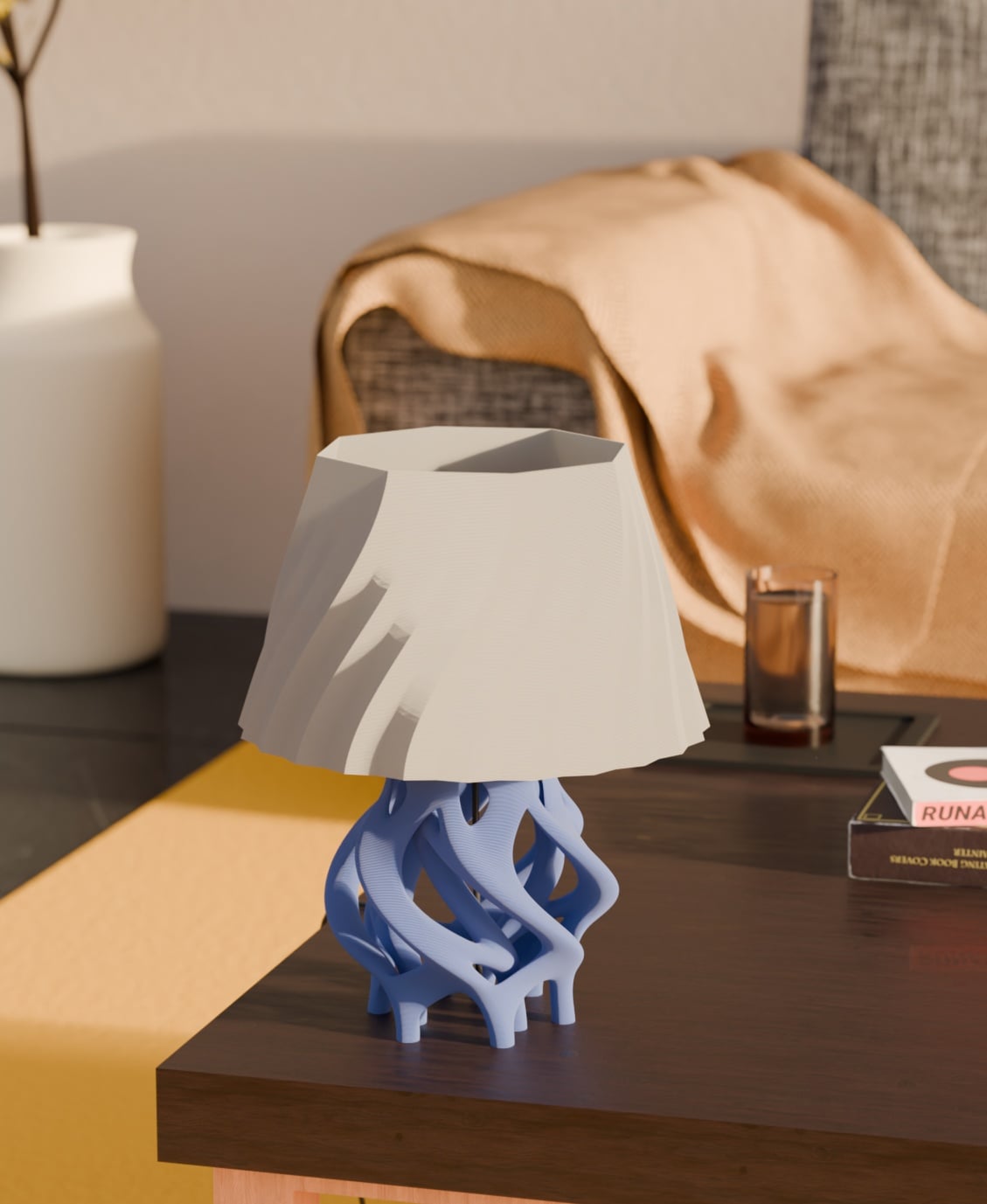 Root TableLamp 3d model