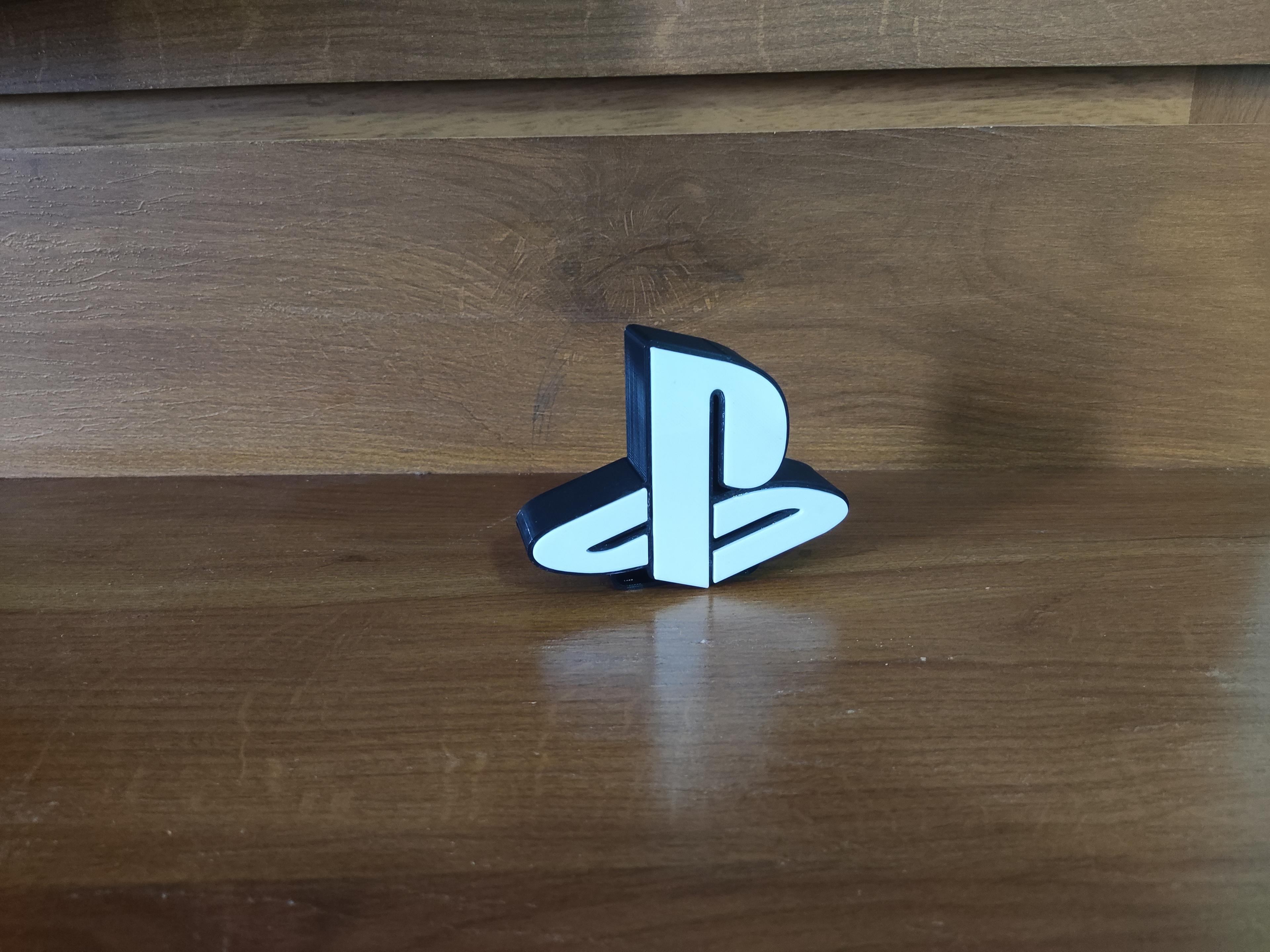 PLAYSTATION DECORATION AND KEYCHAIN 3d model
