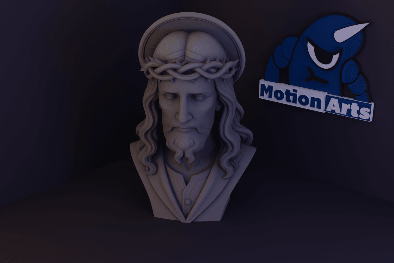 Busto Jesus Cristo.stl 3d model