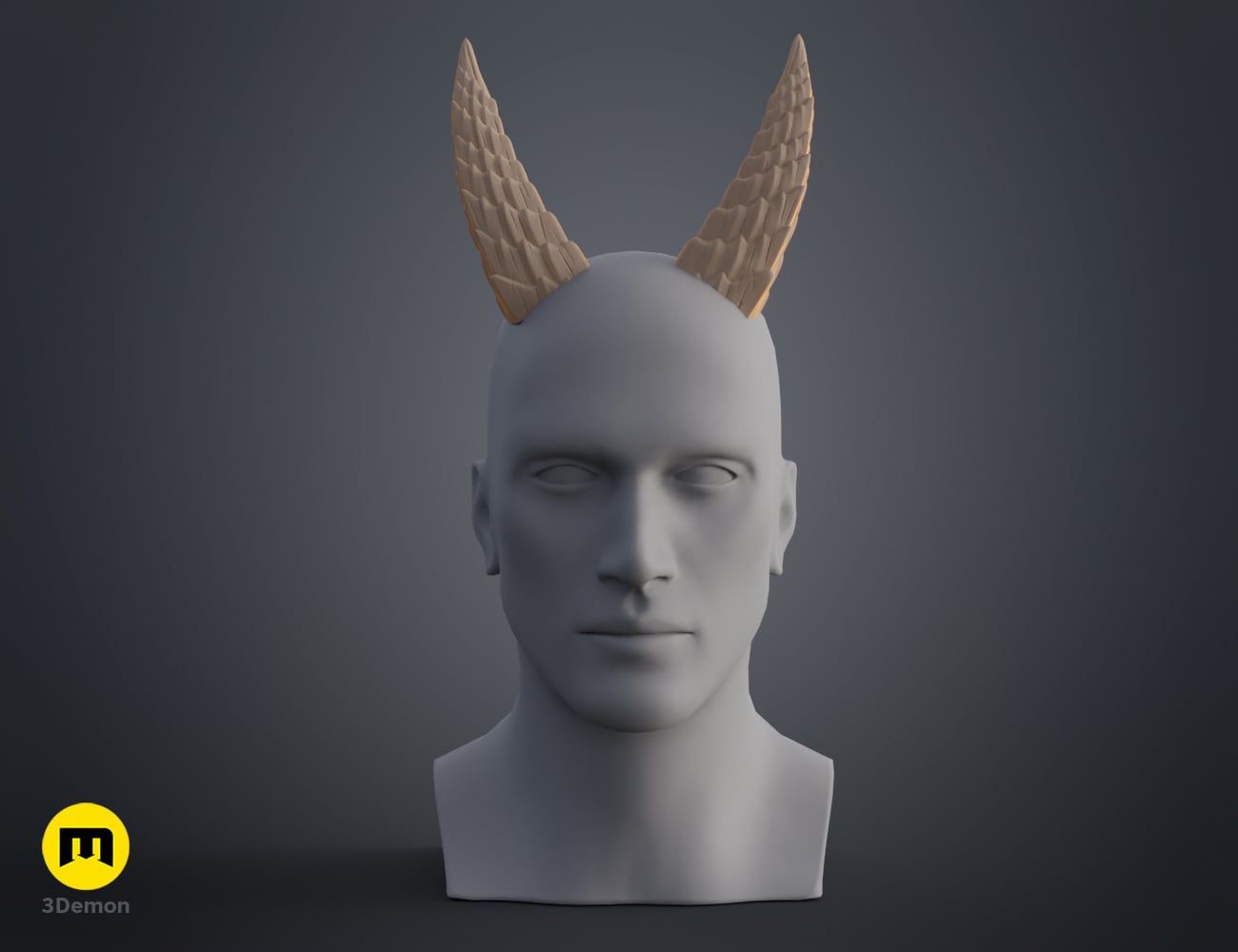 Faun Horns 3d model