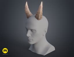 Faun Horns 3d model