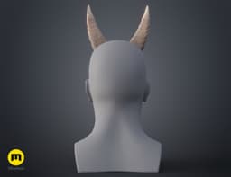 Faun Horns 3d model