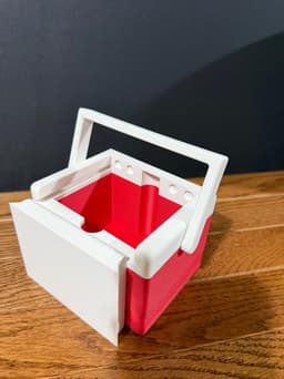 Lunch Cooler Deck Box 3d model