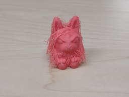 Angry Bunny Hairify 3d model