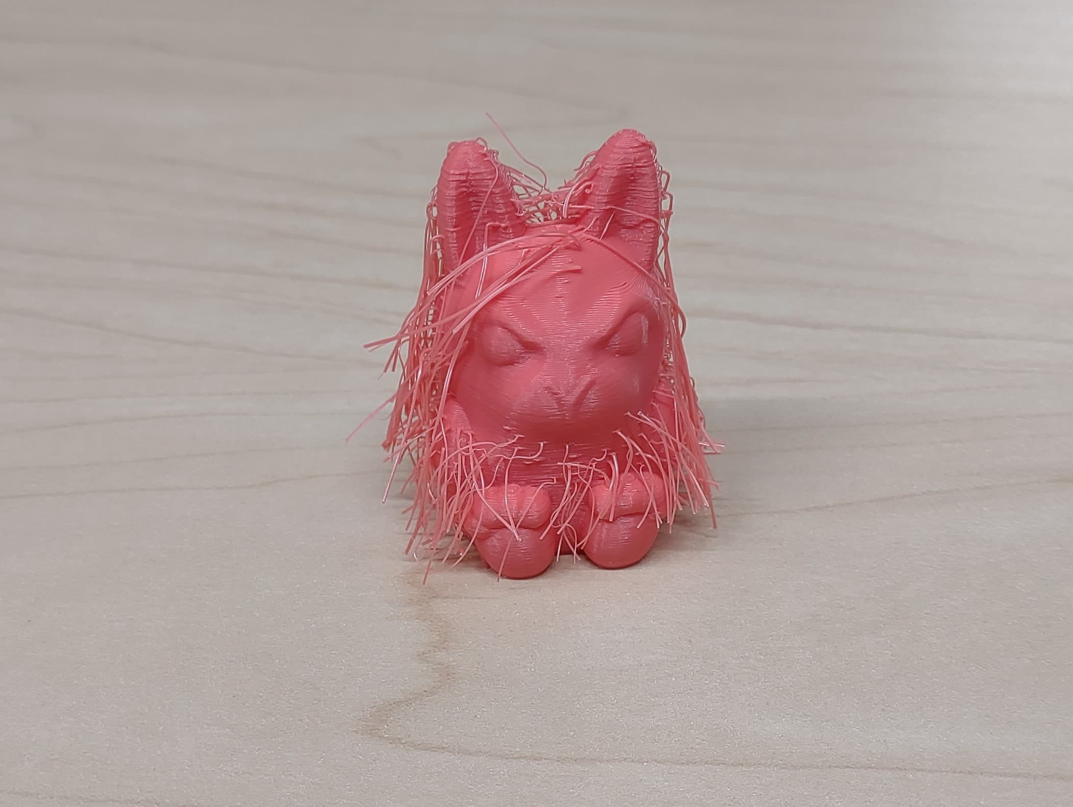 Angry Bunny Hairify 3d model