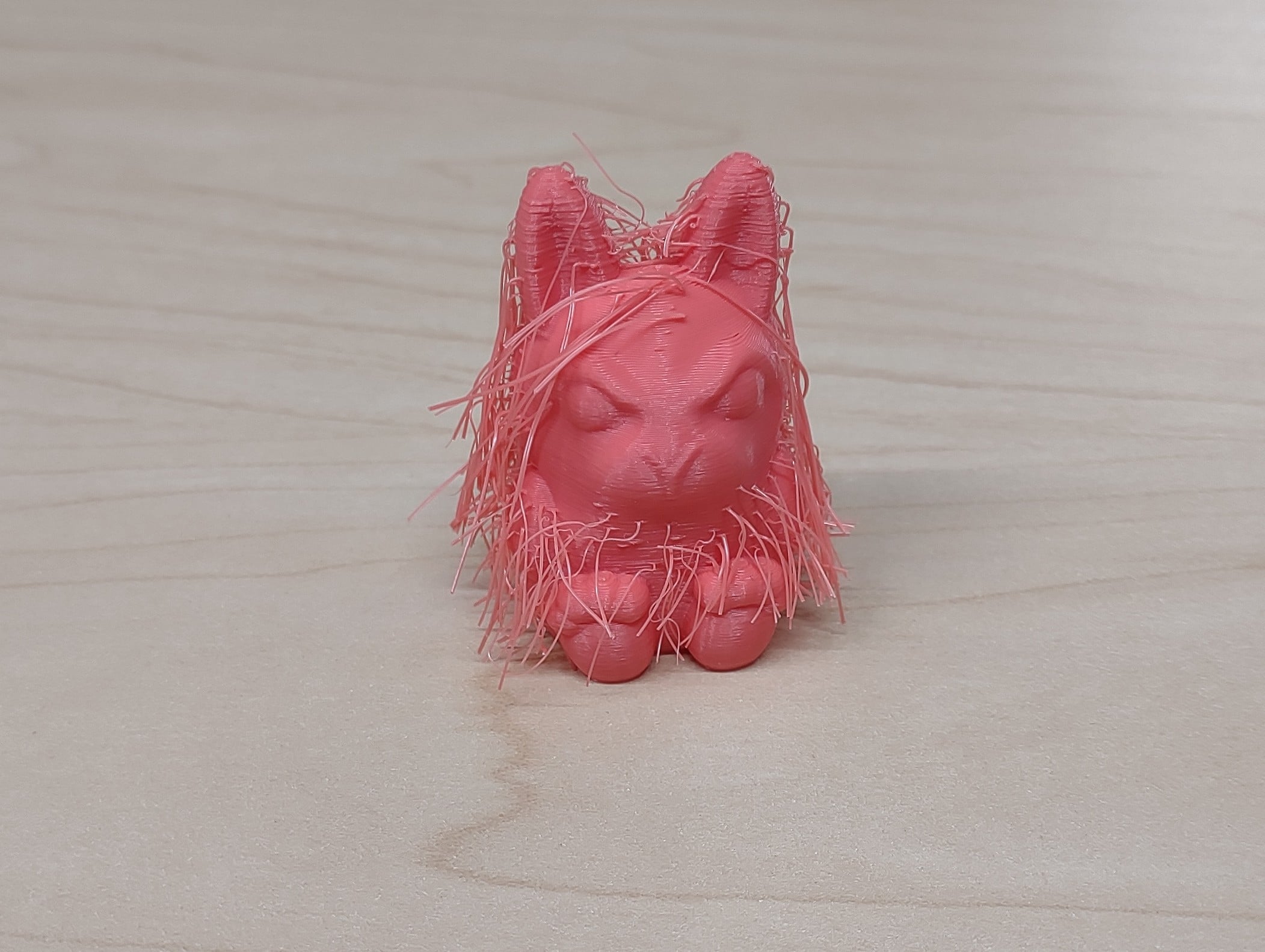 Angry Bunny Hairify 3d model