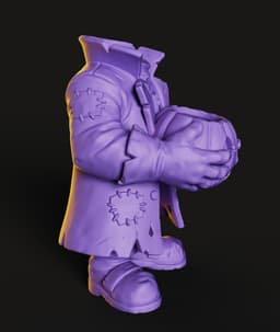 Headless Horseman STL | Halloween Decor 3D Print | Candle 3d model