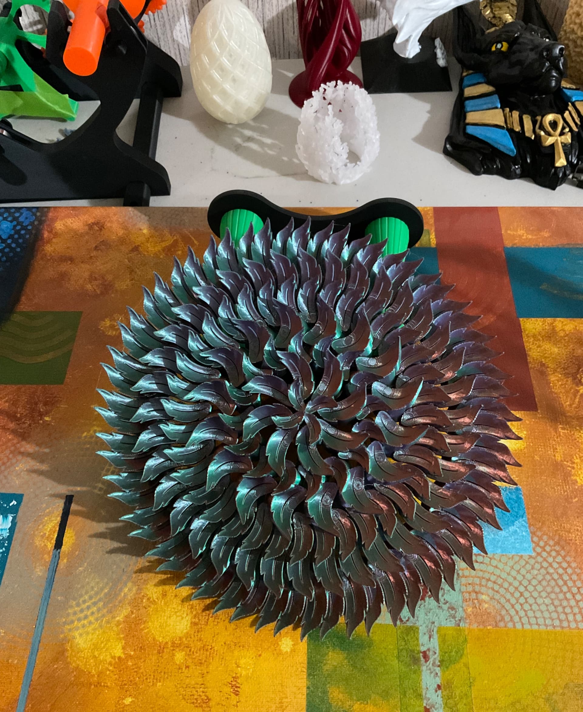 Inland Mystic Silk (copper purple green) angle 3