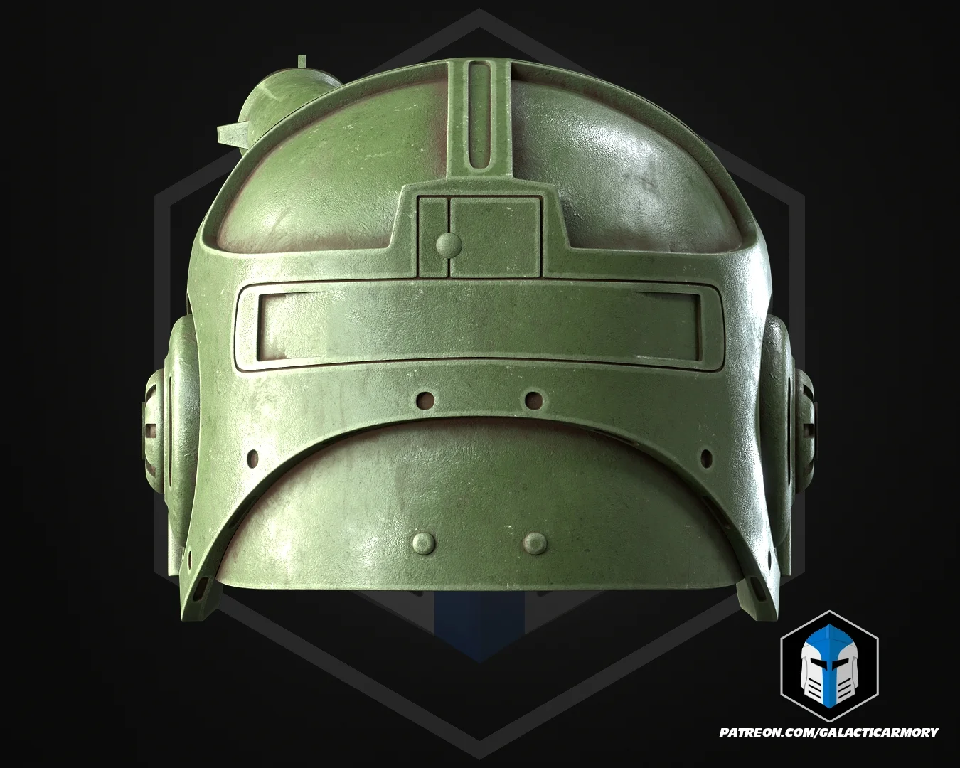 Combat Armor Helmet - 3D Print Files 3d model
