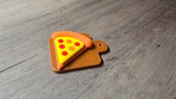 Adorable Pizza Slice - Magnetic Fidget Toy 3d model