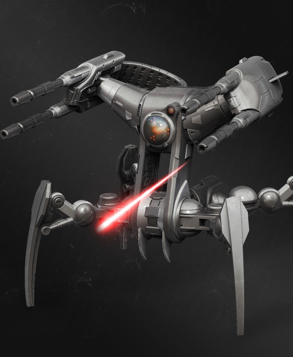 Scorpenek annihilator droid 3d model