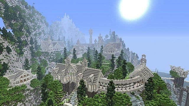 Minecraft Rivendell 3d model