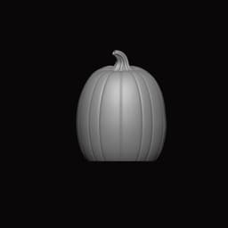 Joker Pumpkin Halloween Lamp $ Decor 3d model
