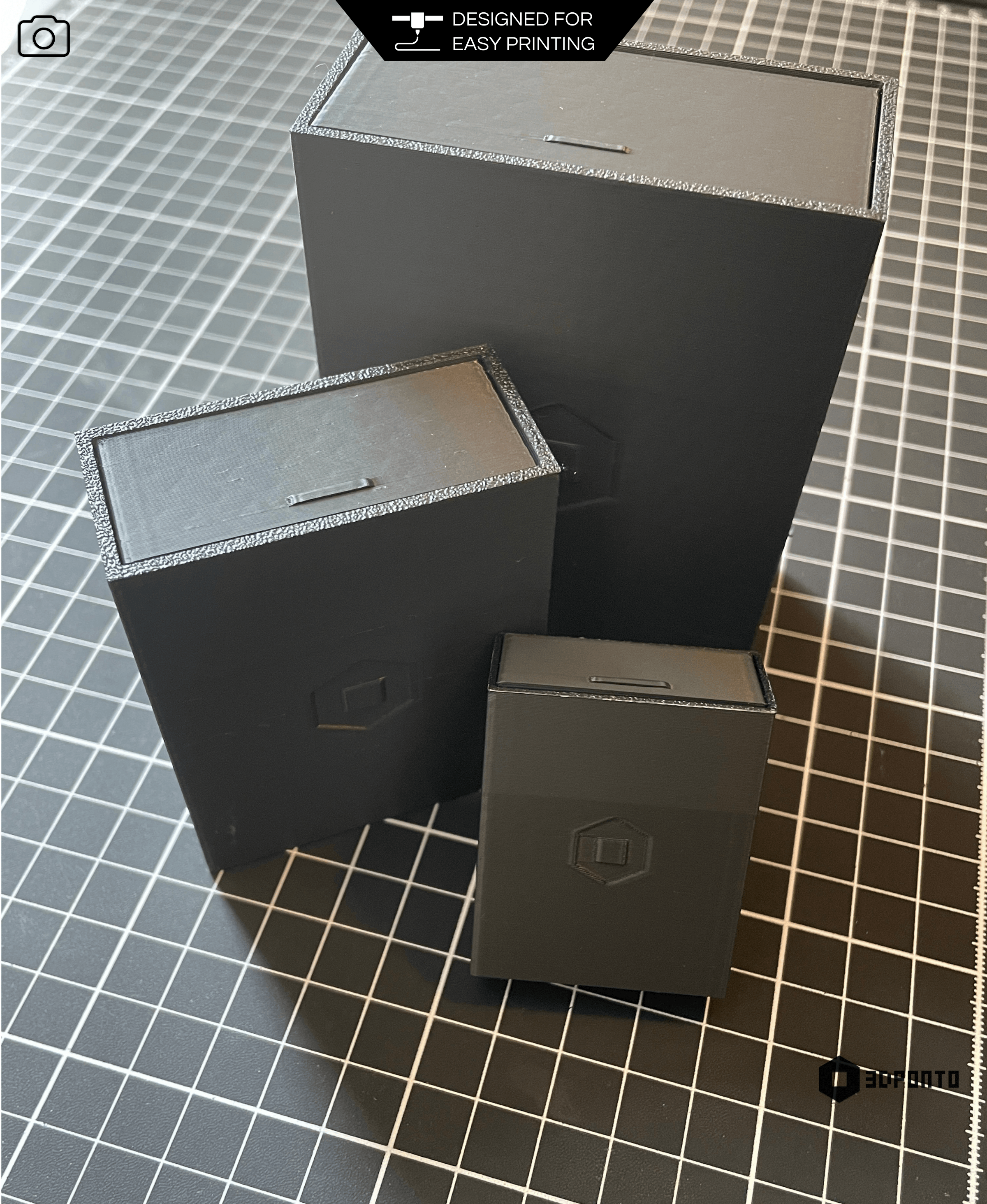 Matchbox Container Set 3d model