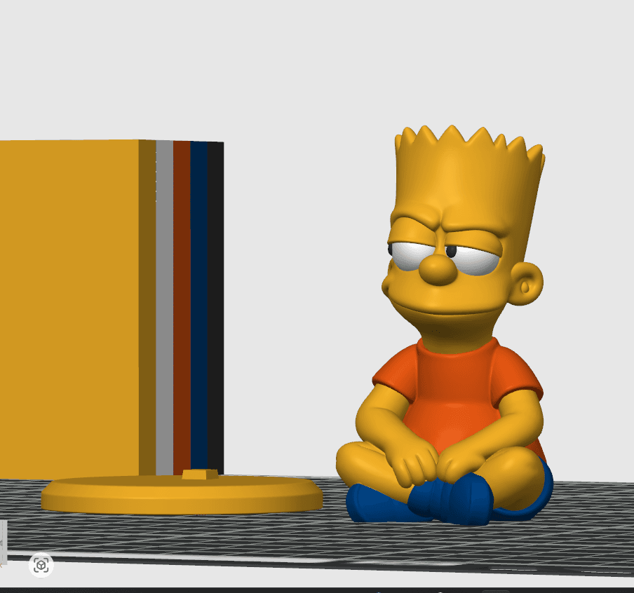 Bart Simpson 3mf File 3d model