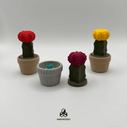 Moon Cactus Clicker 3d model