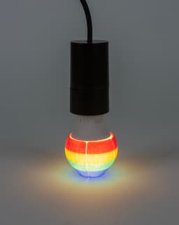 Lightbulb Color Filter // Lighting gel for E27 LED bulbs 3d model