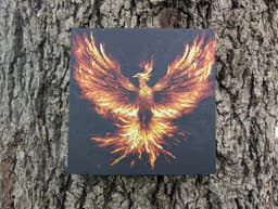Magical Creatures - Phoenix Filament Painting 3d model