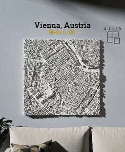 Vienna, Austria - S, M, L, & XL 3d model