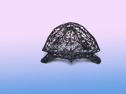 Turtle Wire Art 3d model