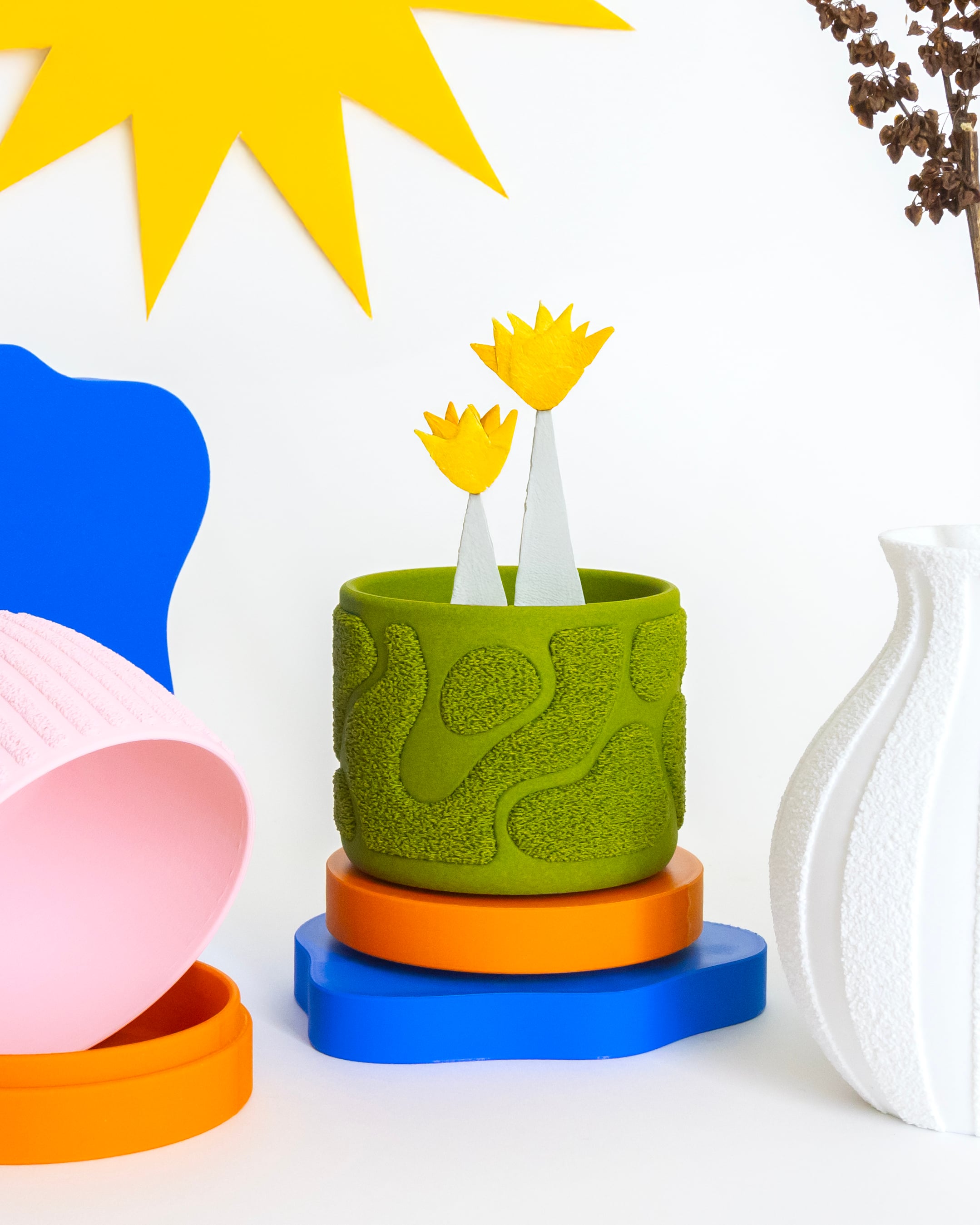 Moss Planter 80x60mm 3d model